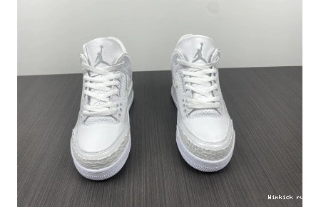 RETRO JORDAN 'TRIPLE AIR WHITE' 3 PS 1008